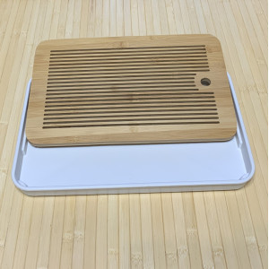 Чабань деревянная  с поддоном из пластика. Photo 2